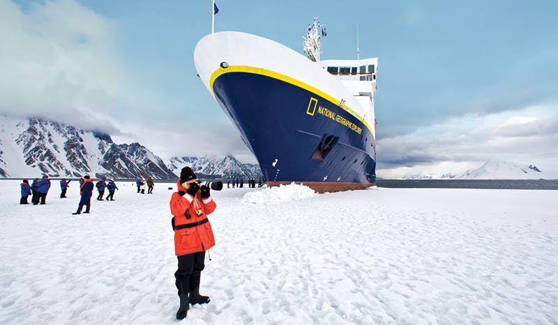 Channel your inner photo-journalist on a Natural Geographic led polar journey with Lindblad.