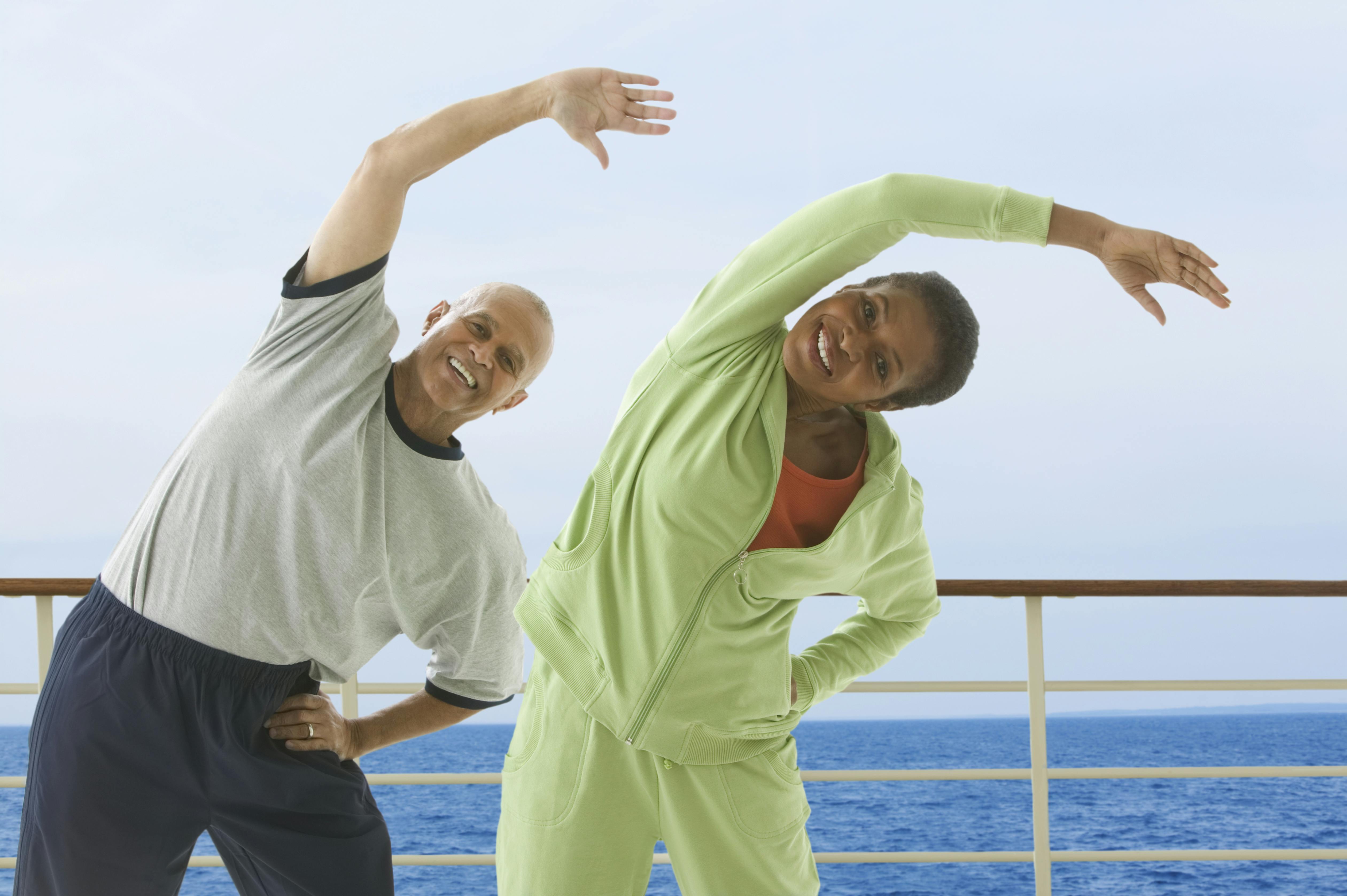 There are activities for all fitness levels on every cruise.