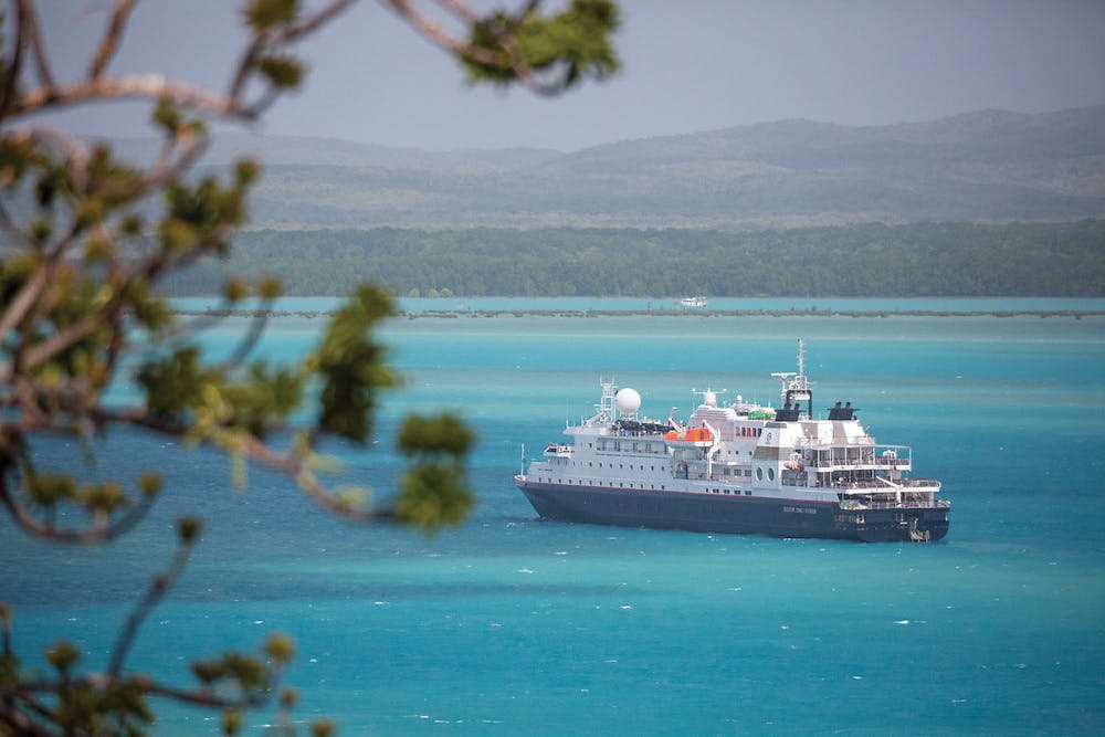 Since the true focus of an Expedition voyage is what’s happening outside–the adventures off-ship–I wasn’t as concerned about the cabin's coziness.