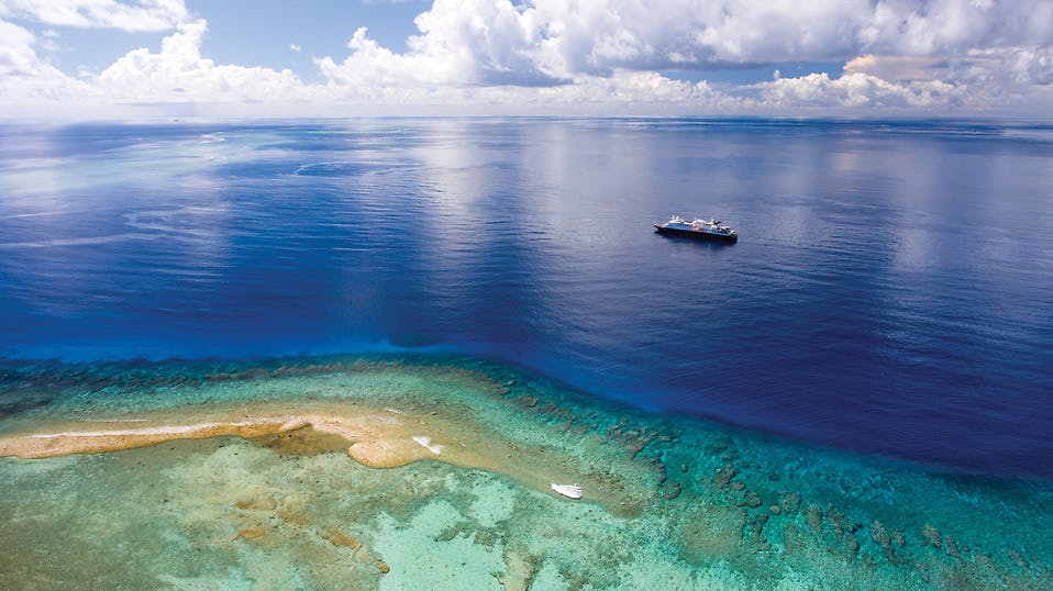 Silver Discoverer’s shallow draft allows her to navigate closer to shore and see places up-close and in-depth.