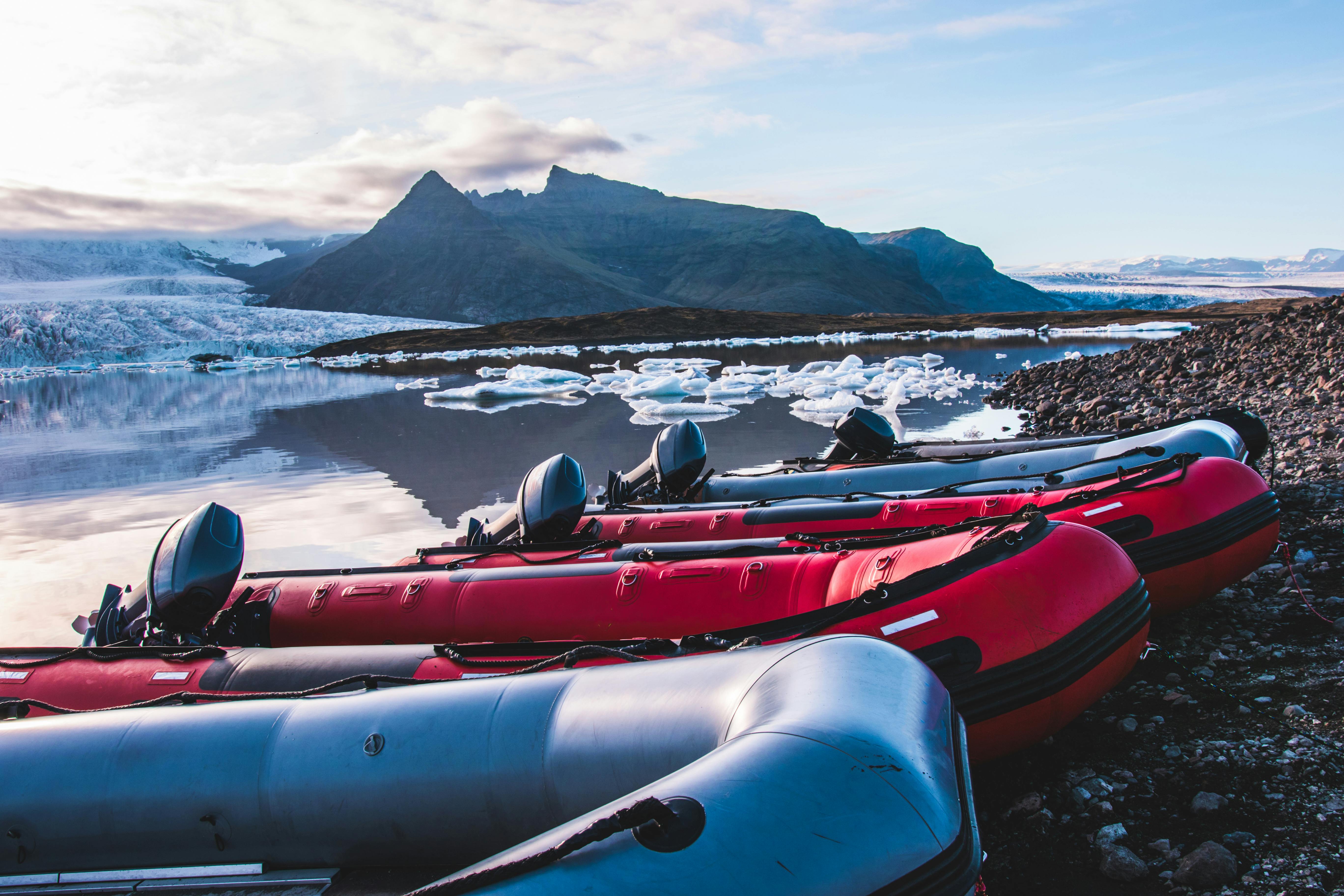 Zodiacs are the fastest and most fun way to go ashore on any expedition adventure.